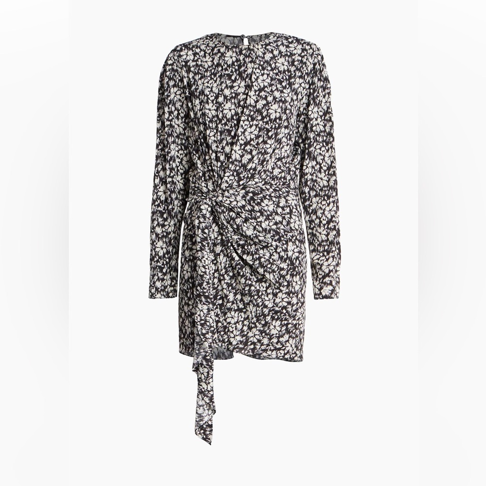 Isabel Marant Étoile Dulce Knotted Floral Dress - Picture 1 of 11